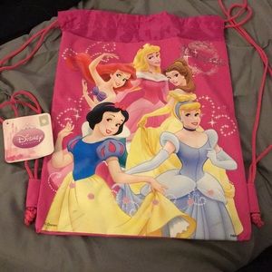 Disney Princess drawstring backpack